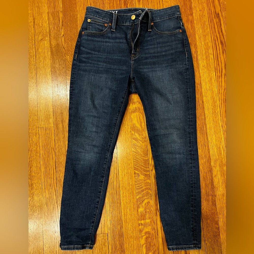 JCrew curvy toothpick jeans
